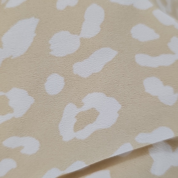 Cream Ruffle Mini Dress - Picture 5 of 5